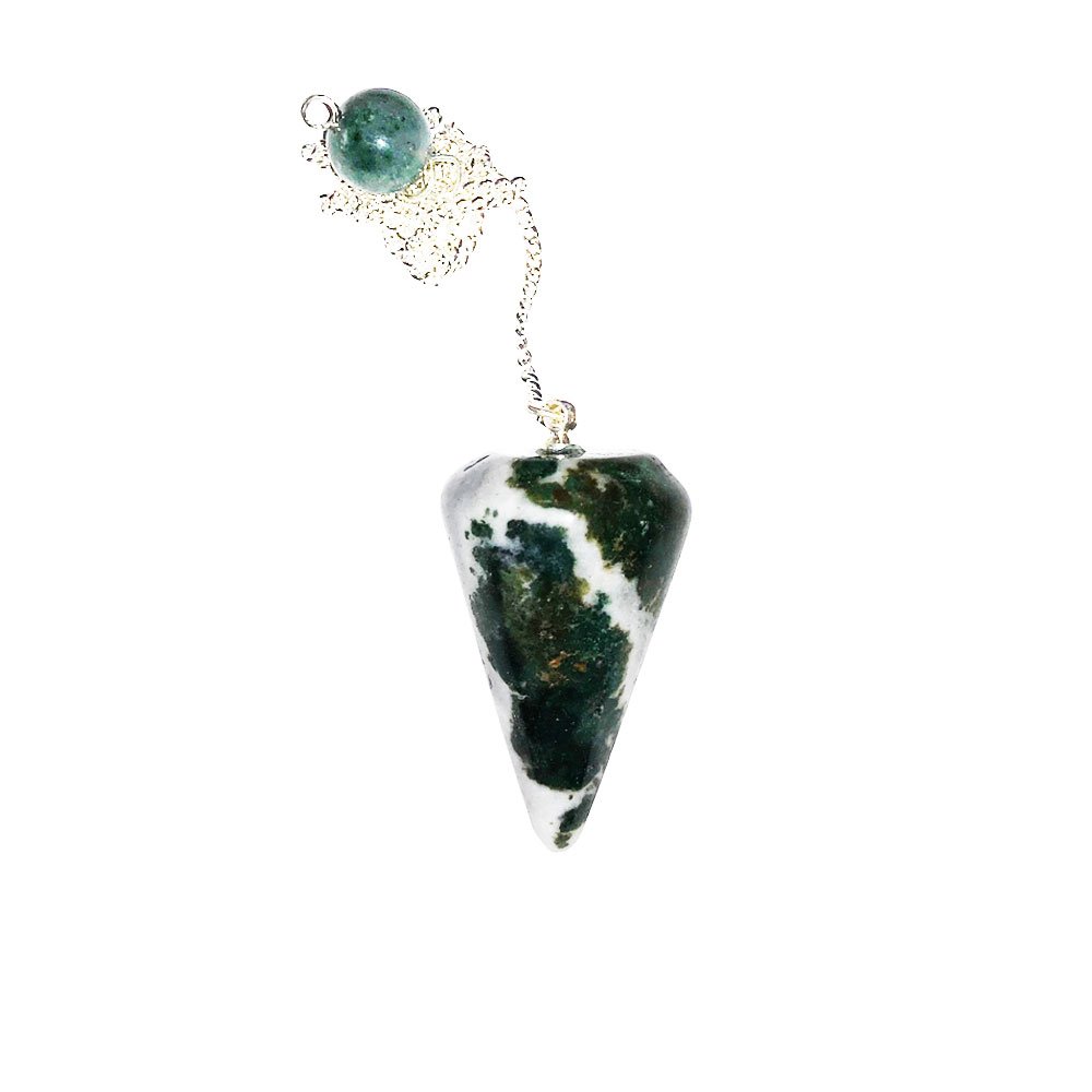 pendule-agate-mousse-cone