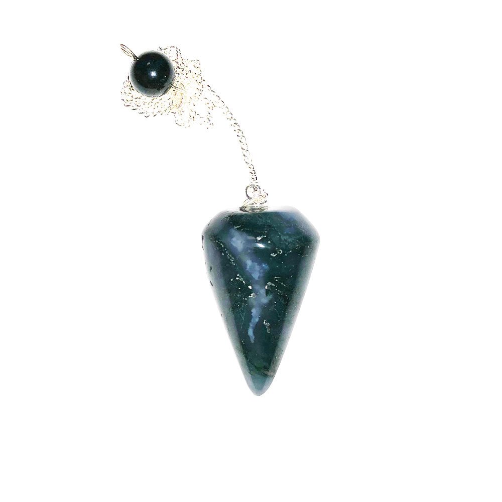 pendule-agate-mousse-cone