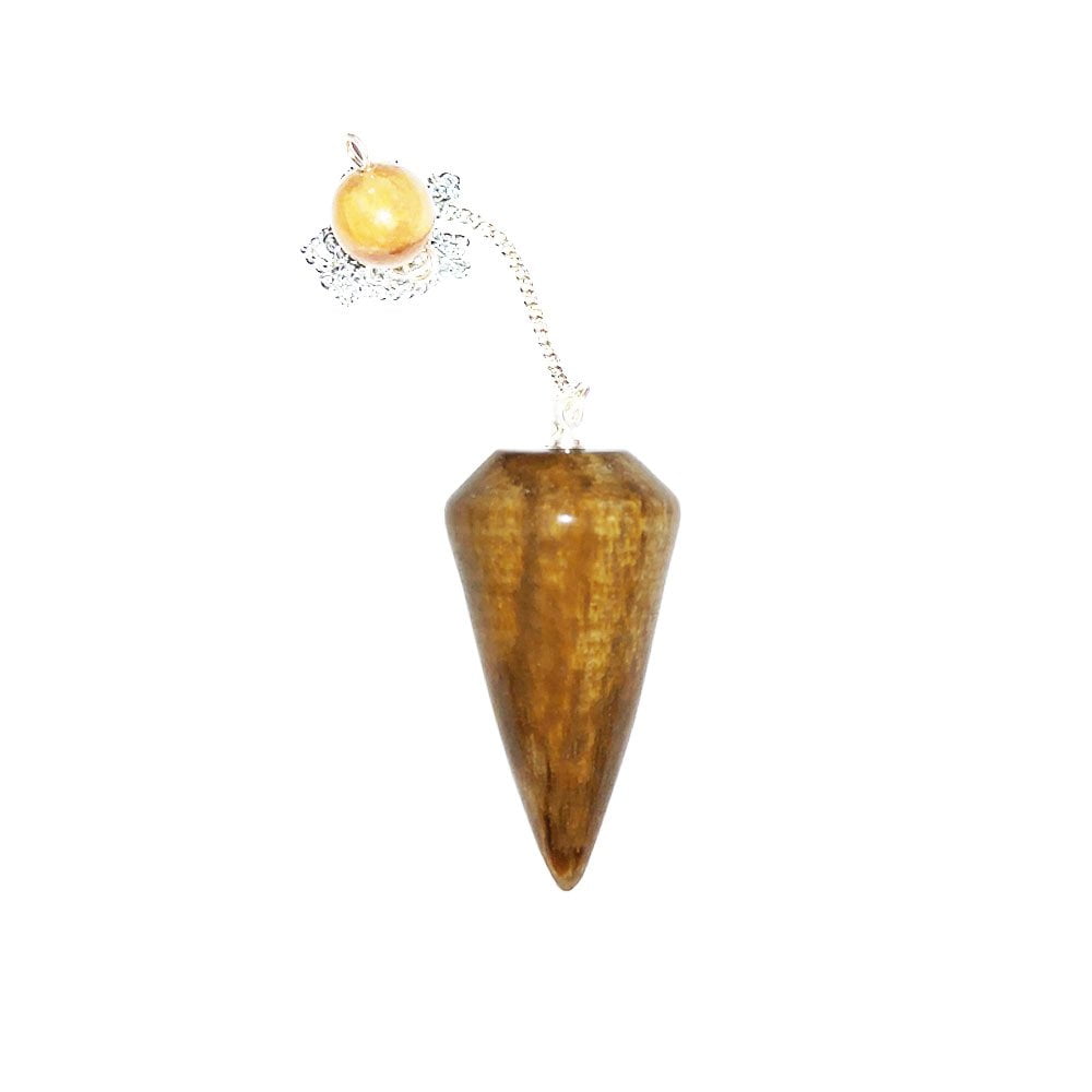 pendule-bois-fossilise-cone