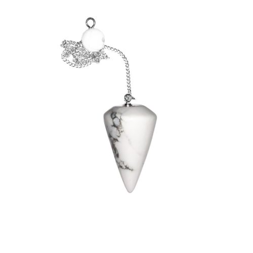 pendule-howlite-cone