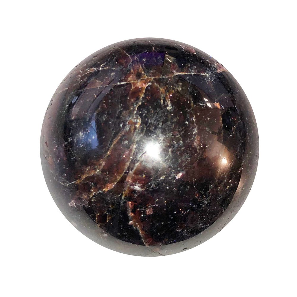 Sphère Grenat rouge