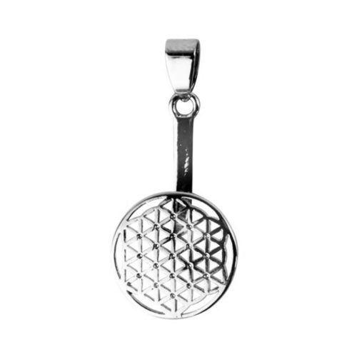 fleur de vie argentée pi chinois