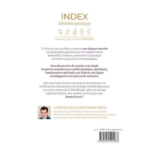 index lithotherapeutique de kevin papot
