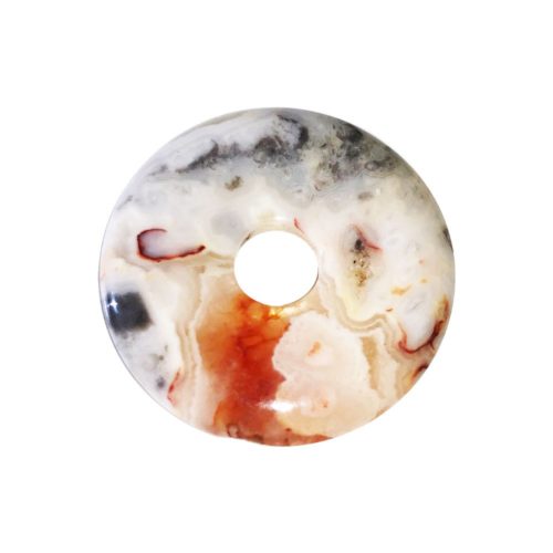 pi chinois donut agate crazy lace 30mm