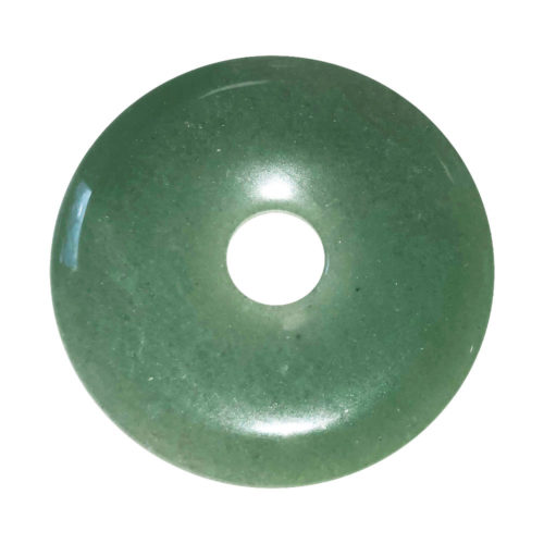 pi chinois donut aventurine verte 50mm