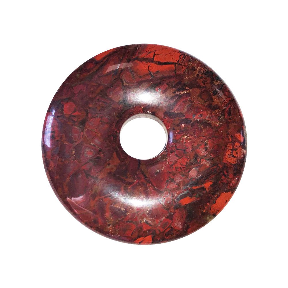 pi chinois donut jaspe bréchique 40mm