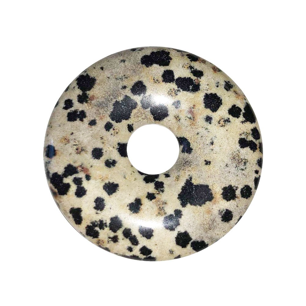 pi chinois donut jaspe dalmatien 40mm