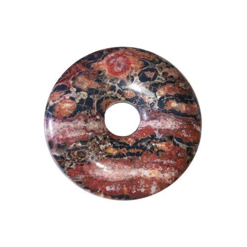 pi chinois donut jaspe léopard 30mm