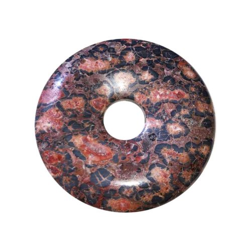 pi chinois donut jaspe leopard 40mm