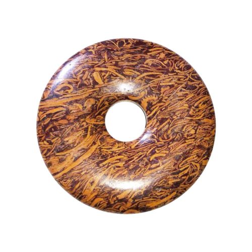 pi chinois donut jaspe peau de serpent 40mm