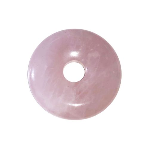pi chinois donut quartz rose 30mm