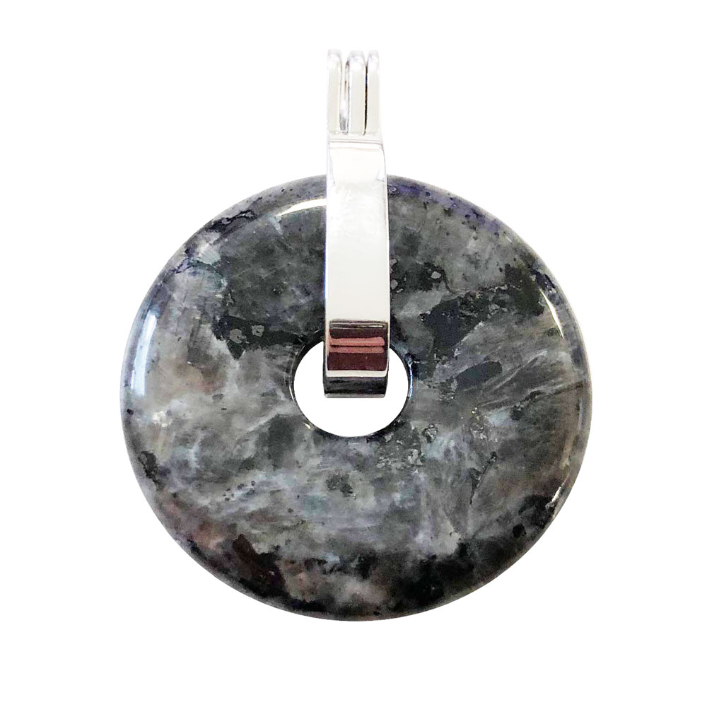 pendentif larvikite pi chinois