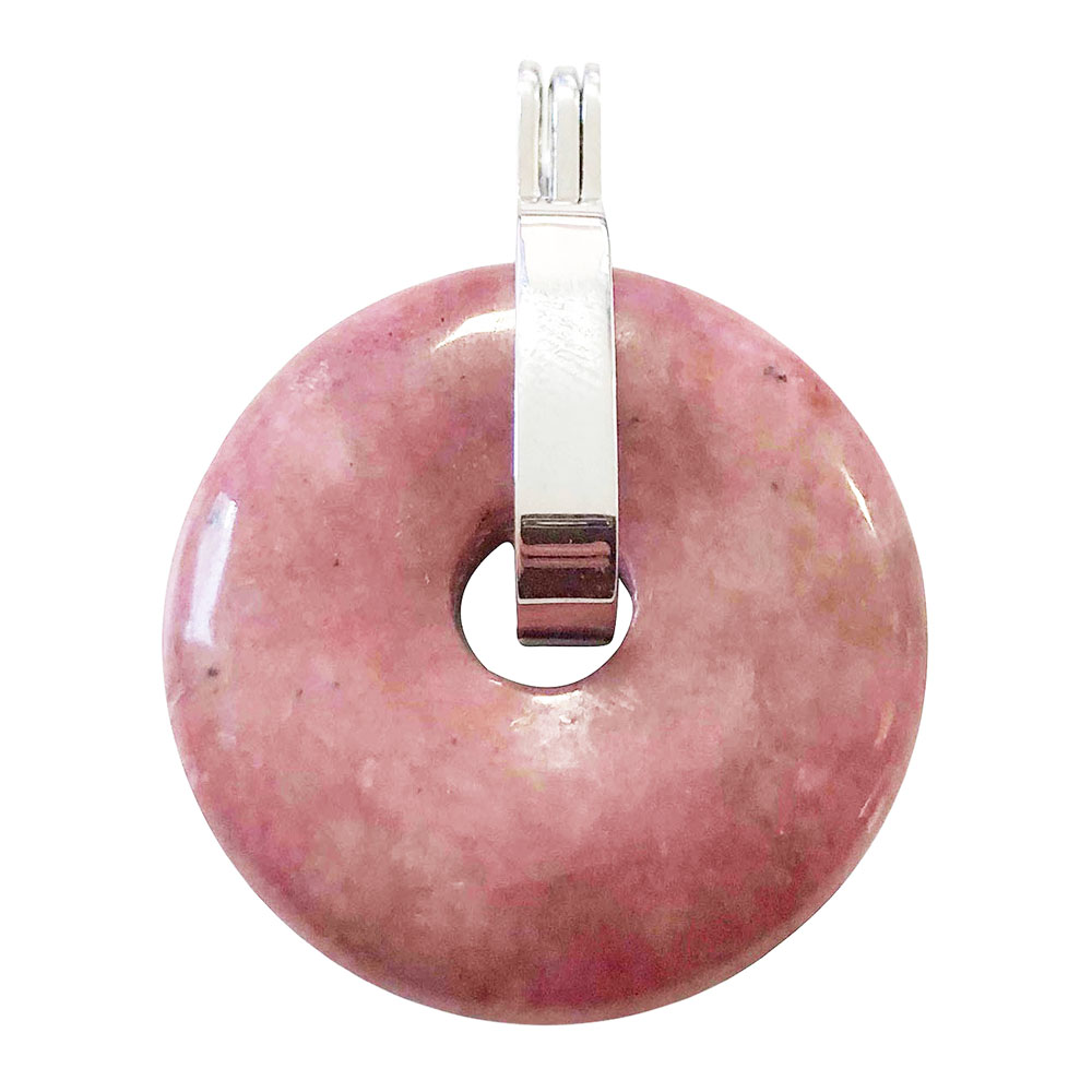 pendentif rhodonite pi chinois