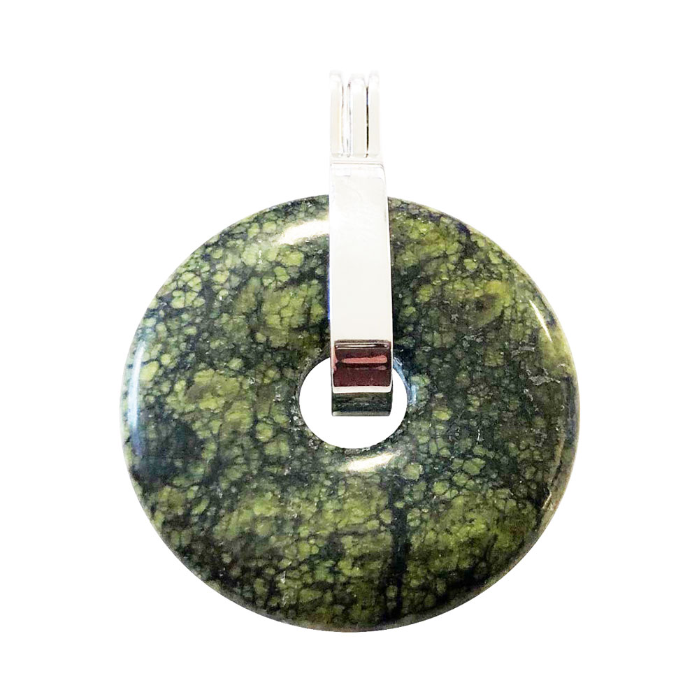 pendentif jaspe kambamba pi chinois