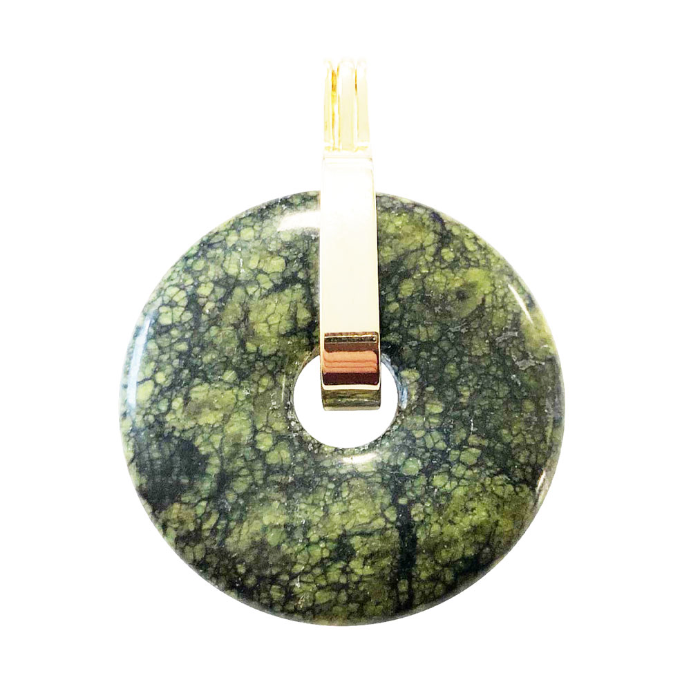 pendentif jaspe kambamba pi chinois