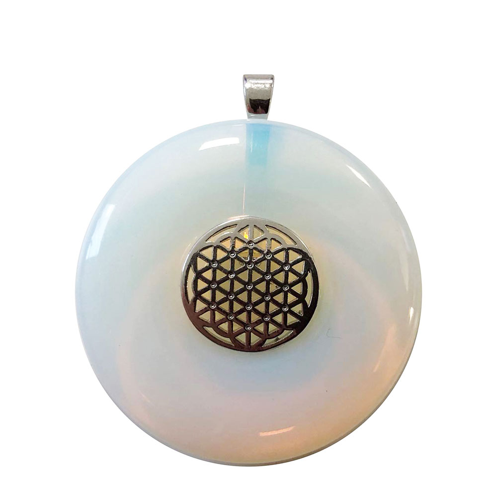 pendentif opale synthétique pi chinois