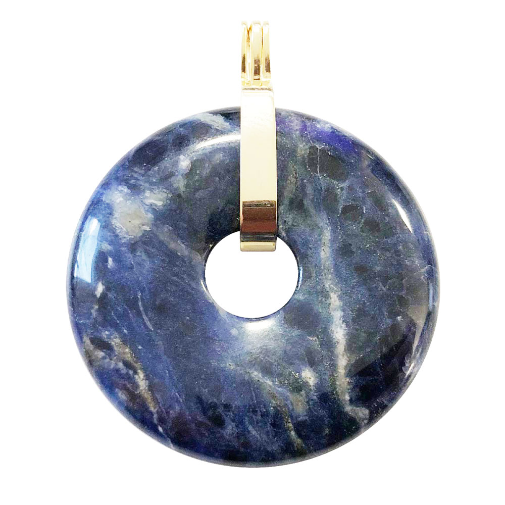 pendentif sodalite pi chinois