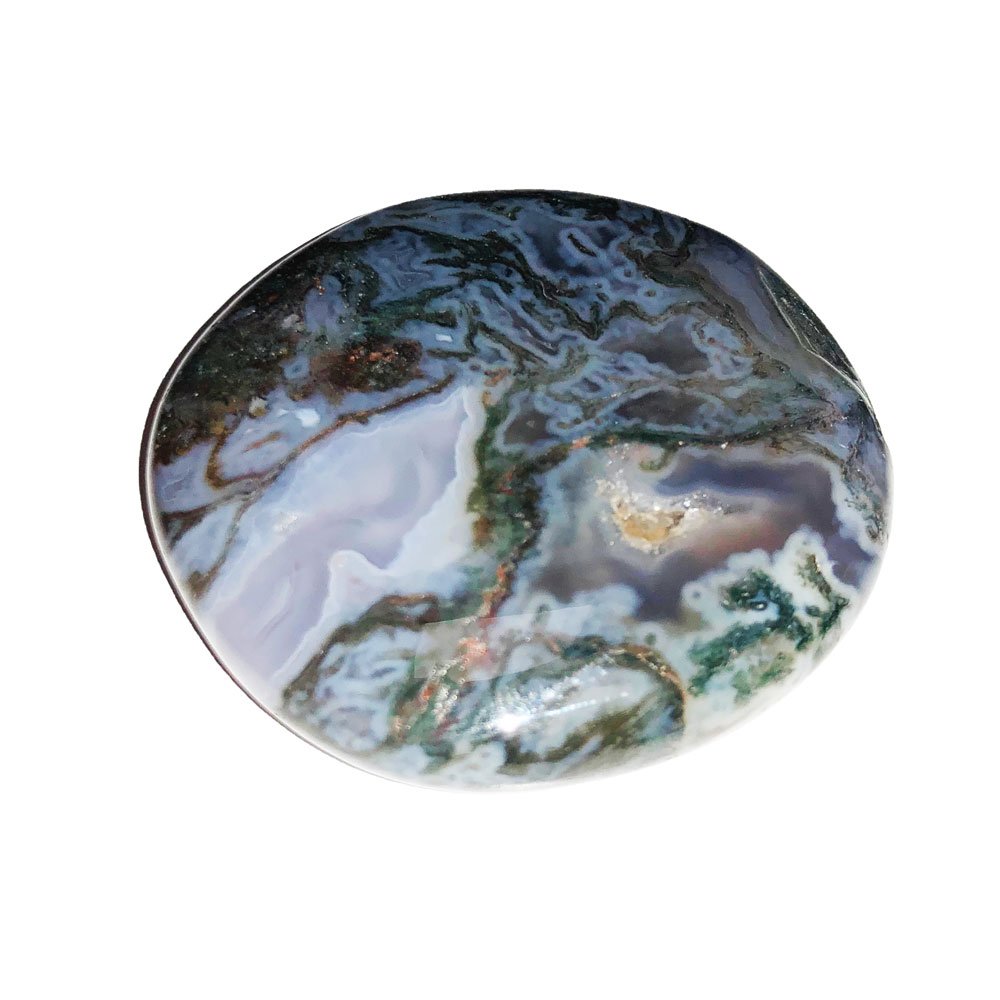 Pierre plate Agate Mousse