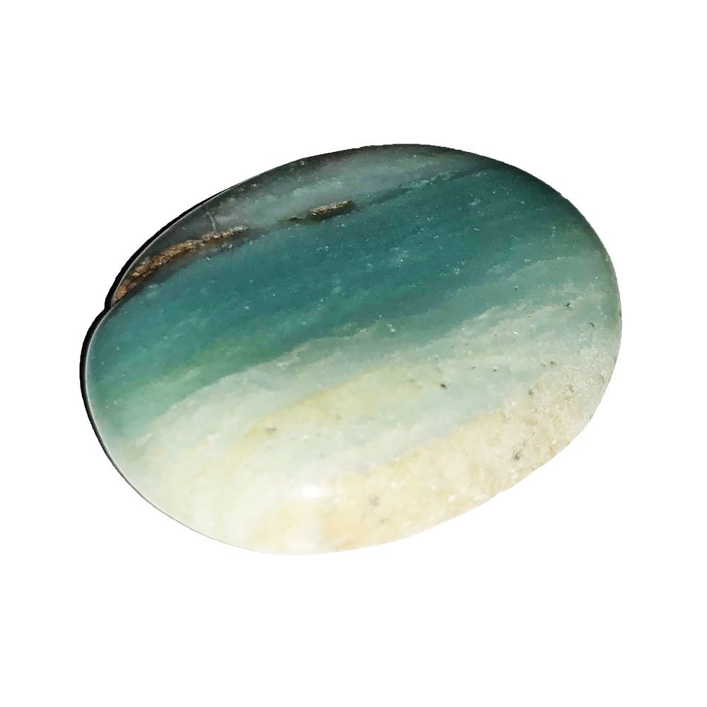 Pierre plate Amazonite