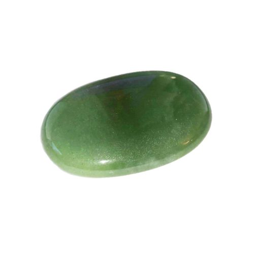 pierre plate aventurine verte
