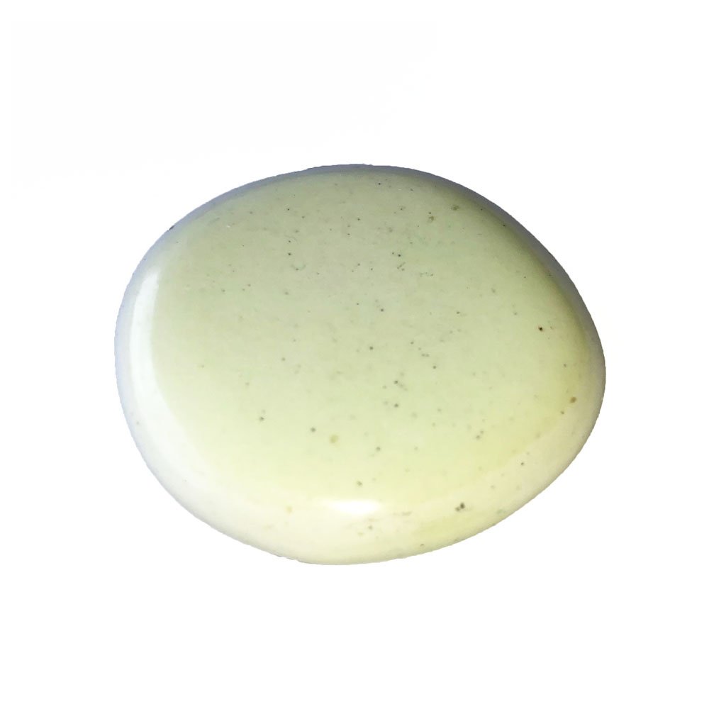 pierre plate chrysoprase citron