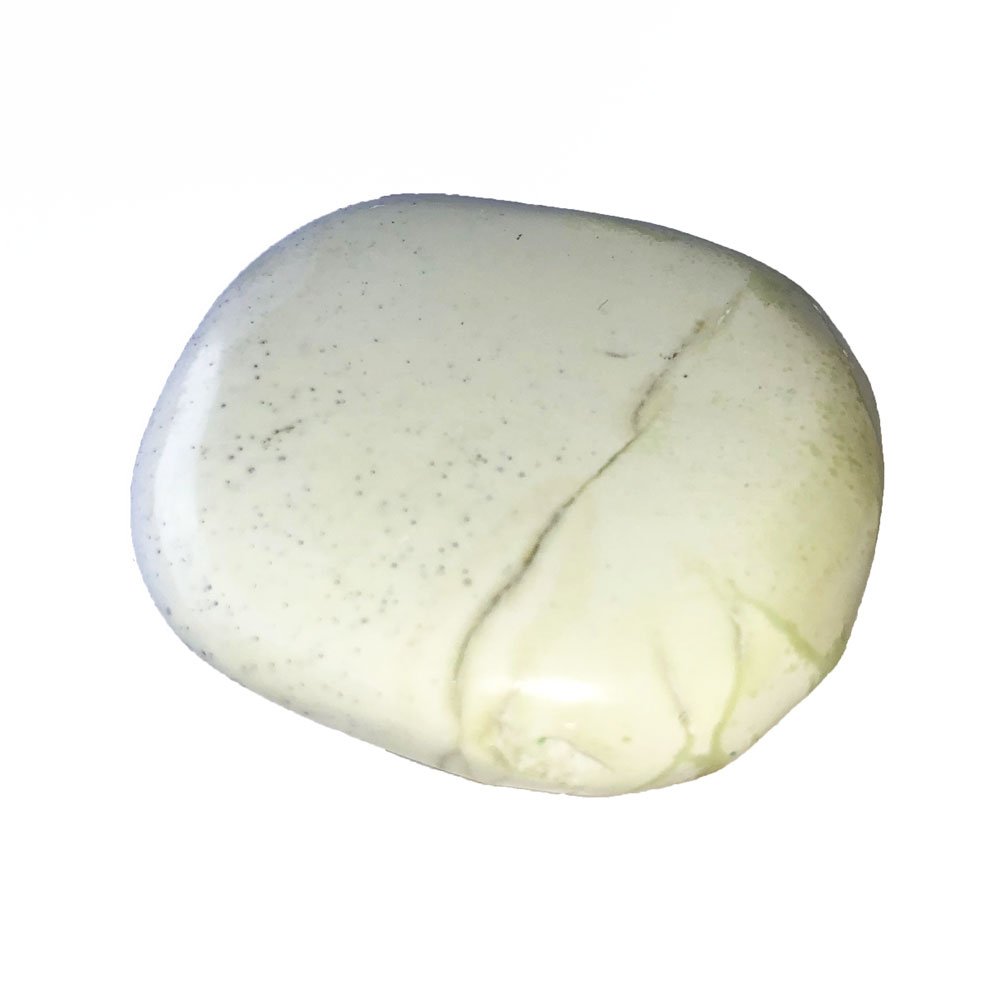 Pierre plate Chrysoprase citron