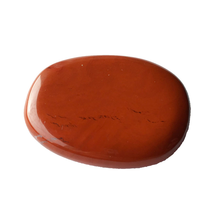 Pierre plate Jaspe rouge