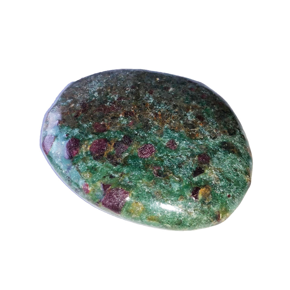 Pierre plate Rubis sur fuschite