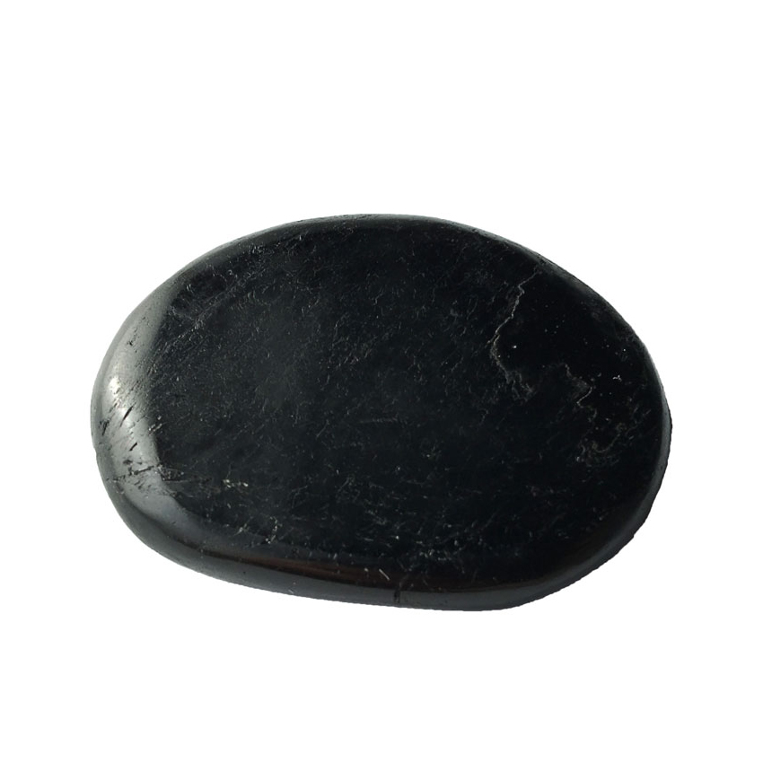 Pierre plate Tourmaline noire