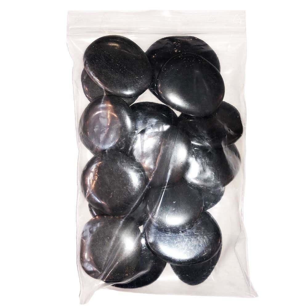sachet pierres plates hématite
