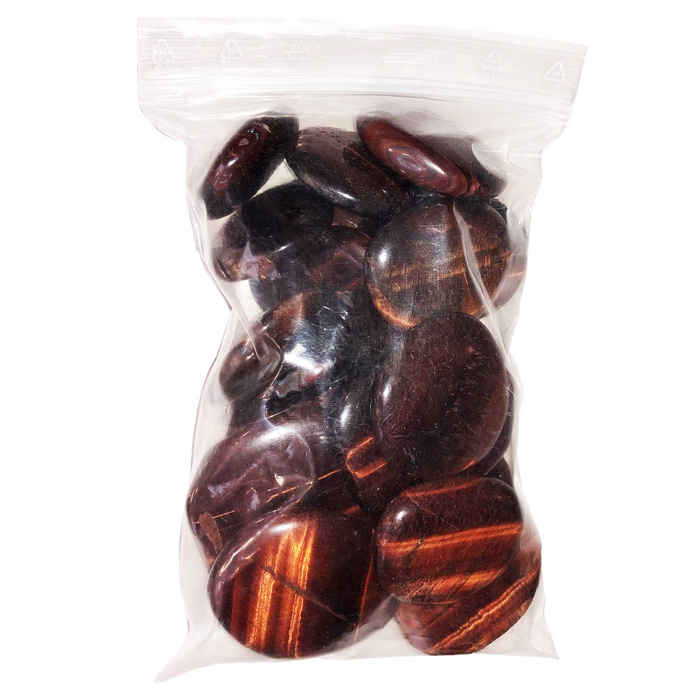 sachet pierres plates oeil de taureau