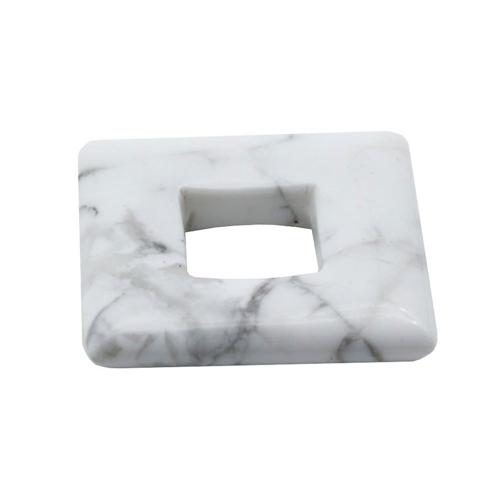 pendentif pi chinois ou donut howlite carré