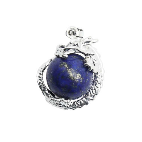 pendentif lapis lazuli dragon