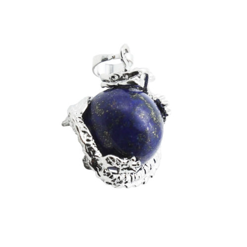 pendentif lapis lazuli dragon