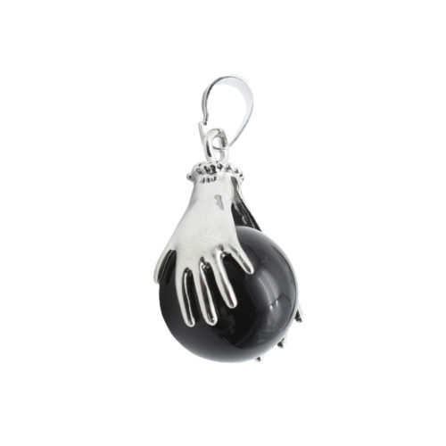 pendentif onyx deux mains