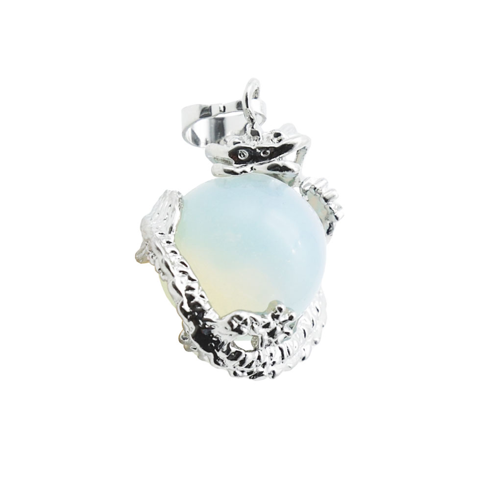 pendentif opale synthetique dragon