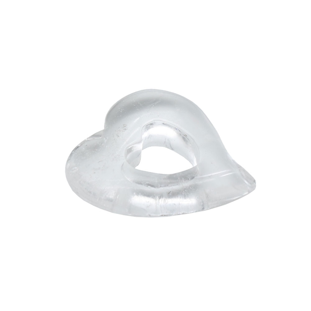 pi chinois ou donut cristal de roche coeur