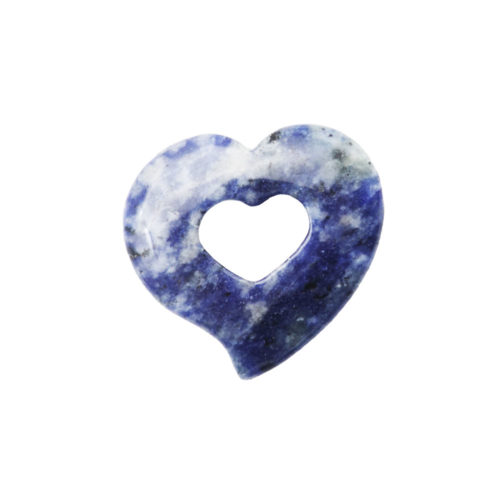 pi chinois ou donut sodalite coeur