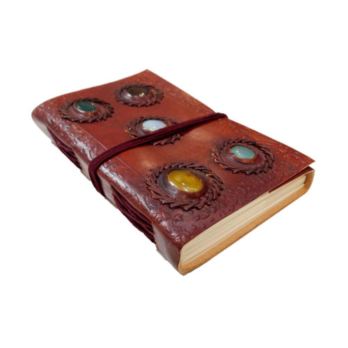 journal-intime-ou-cahier-en-cuir-5-pierres-12-x-17cm-02