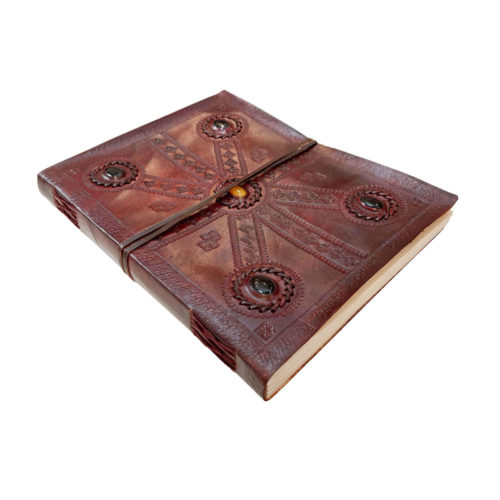 journal-intime-ou-cahier-en-cuir-5-pierres-17-x-25cm-02