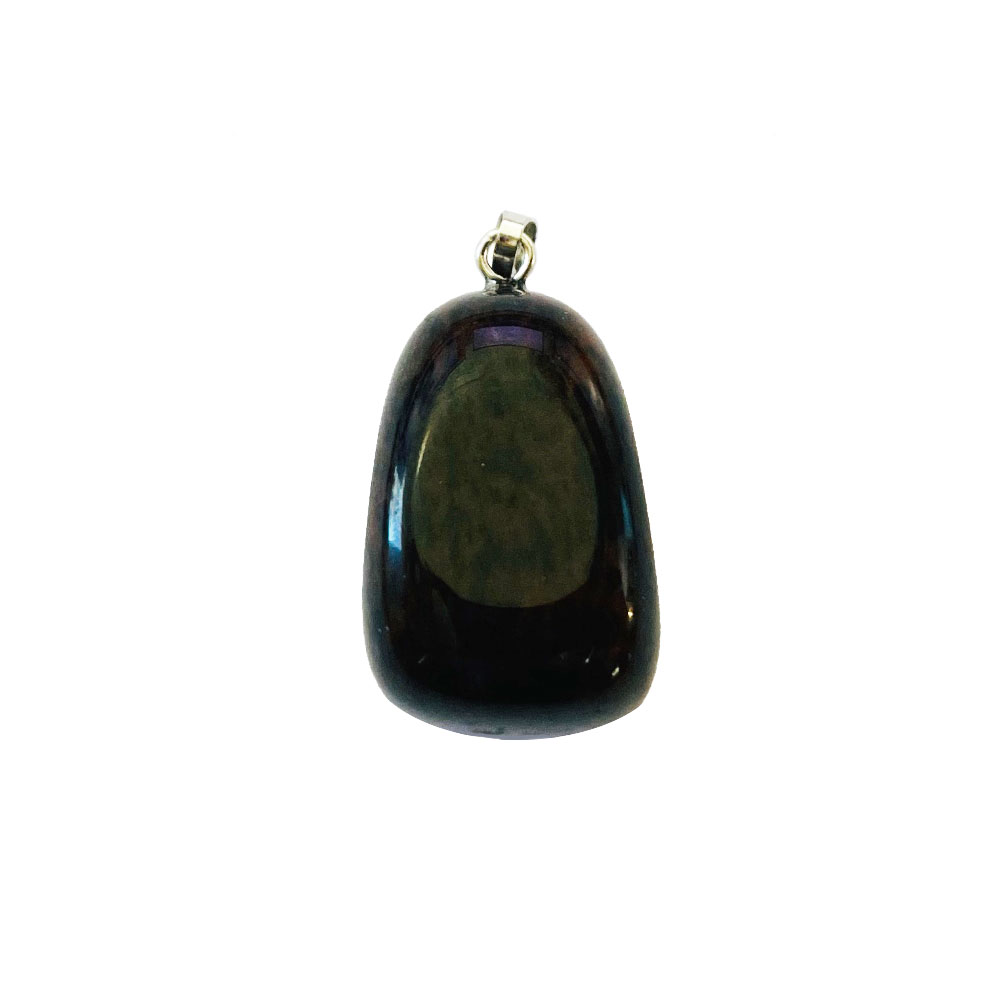 pendentif-obsidienne-acajou-pierre-roulee