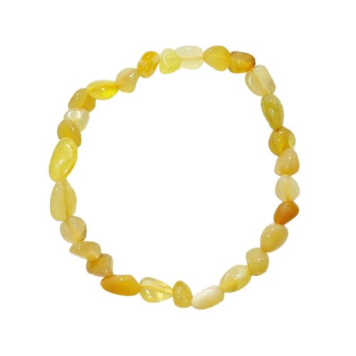 bracelet-opale-jaune-baroque-19cm