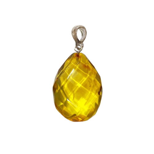 pendentif-ambre-verte-facette-pierre-brute