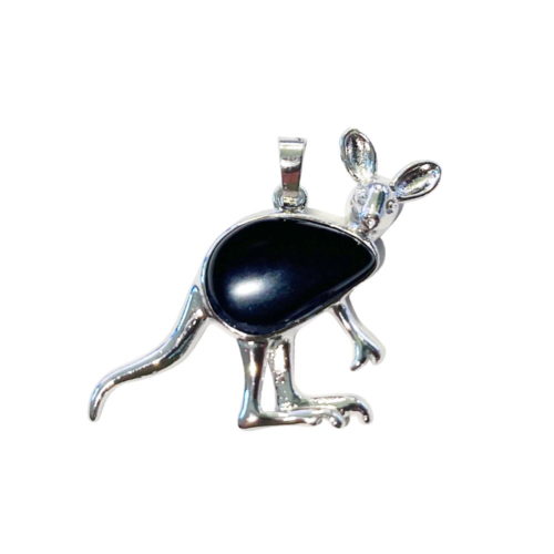 pendentif onyx kangourou