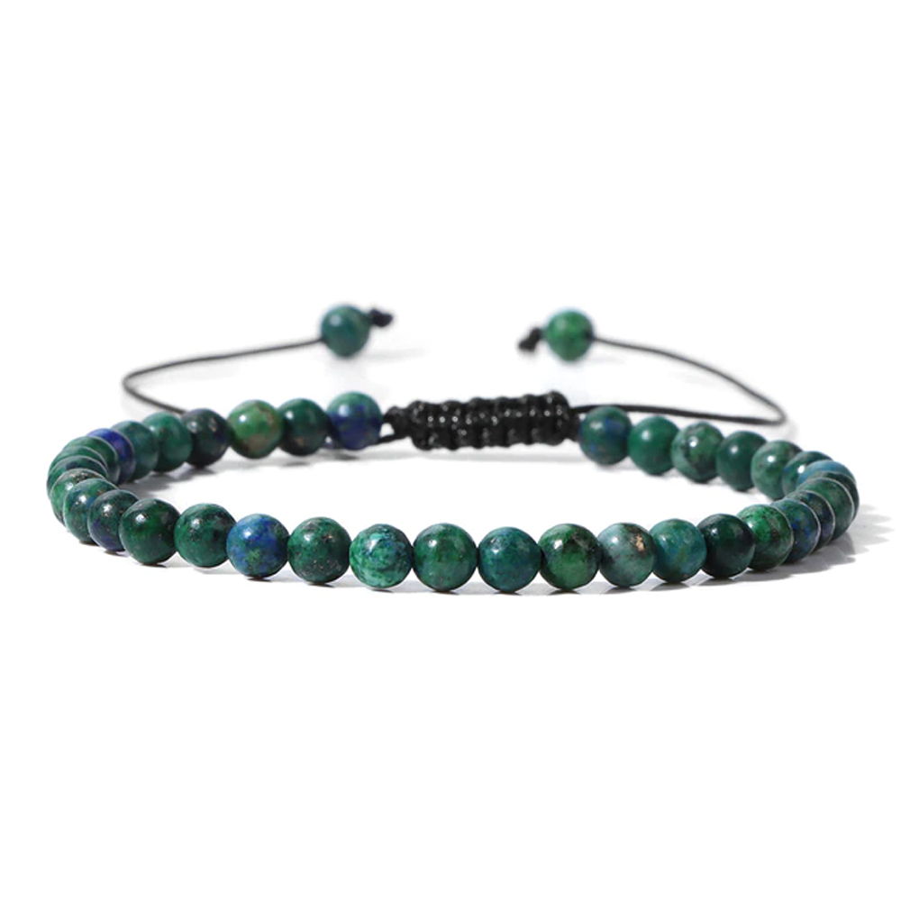 bracelet azurite-malachite
