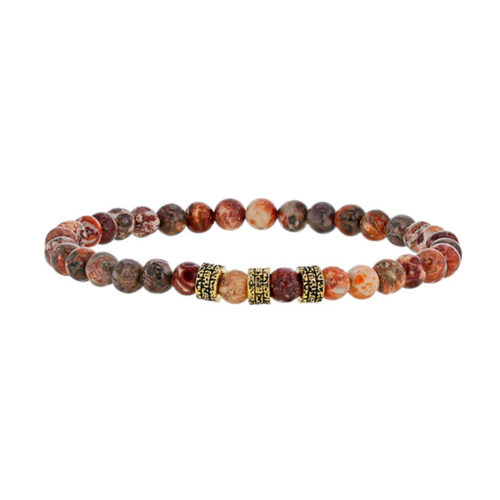 bracelet jaspe leopard