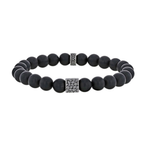 bracelet onyx pour lui