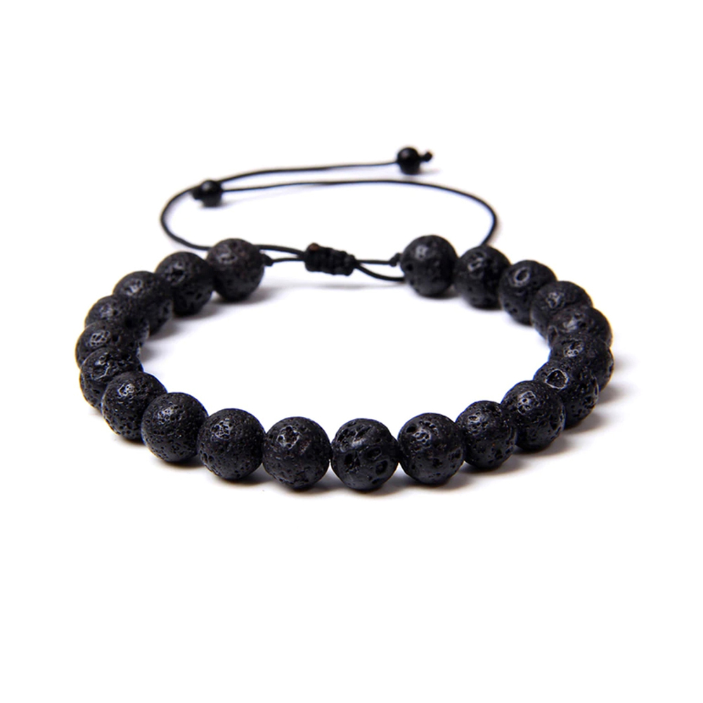 bracelet pierre de lave