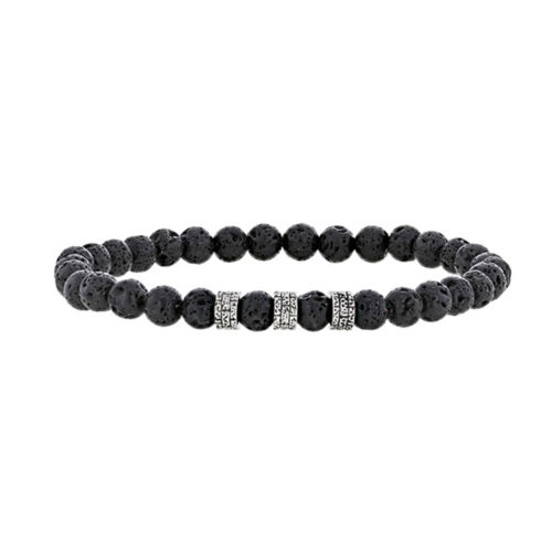 bracelet pierre de lave