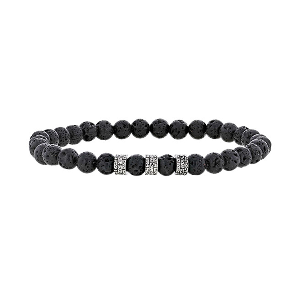 bracelet pierre de lave